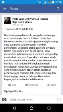 Penumpang Pesawat Citilink: Ini Pengalaman Hampir Mati dalam Badai Ketakutan! 