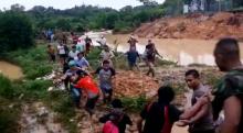 Rafa Ditemukan Setelah 3 Jam Hilang Terseret Aliran Drainase