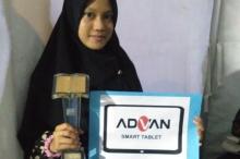 Qariah Cilik Lingga Masuk 5 Besar PTQ RRI Nasional di Mataram