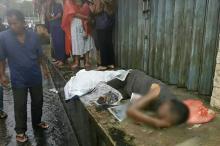 Malang Nasib Ishak, Hidup Berakhir Meringkuk  di Teras Pertokoan