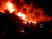 Kebakaran 4 Penginapan di Ranai Nyaris Ledakkan Pipa Avtur Pertamina
