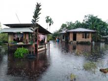 Banjir Kepung Ratusan Rumah di Kundur, Kelurahan Gading Sari Terparah
