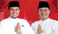 Pasangan Ria Saptarika-Sulistyana Mendaftarkan Diri di KPU Batam 