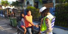Polres Bintan Kampanye Helm SNI di 4 Lokasi