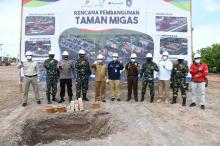 Taman Senilai Rp2 M di Dompak Dibangun dari CSR Migas