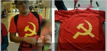 Gunakan Kaos Bersimbol PKI, Pria Singapura Hebohkan Mega Mall Batam