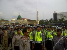 Kapolda Kepri Singgung soal Dua Pasang Calon di Kepri saat Apel Siaga