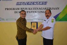 1.479 PTT dan THL Lingga Terdaftar Peserta BPJS Ketenagakerjaan