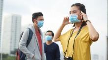 Kabut Asap Selimuti Kota Batam Hari Ini