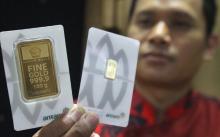 Harga Emas Antam Hari Ini Turun Lagi Rp 15.000