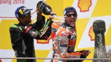 Rossi Jatuh, Marc Marquez Menangi MotoGP Malaysia