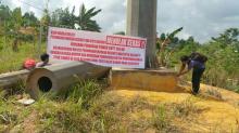 Warga Modena Regency Keberatan Pembangunan Tiang Tegangan Tinggi
