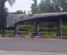 [Jurnalisme Warga] Begini Kondisi Halte Tua Minim Perawatan di Sekupang