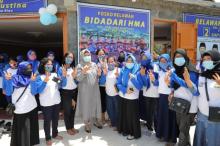 Marlin Resmikan Posko Bidadari HMA, Relawan Emak-Emak Garda Terdepan Aman