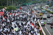 Pesan Amien Rais ke Jokowi di Aksi 299: Anda Lurah Indonesia, Berbuatlah Adil 