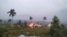 Video: Suasana Mengerikan, Tanah Bergerak di Palu Telan Rumah dan Manusia