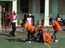 Lomba 17 Agustusan Napi di Rutan Tanjungpinang Hilangkan Stres