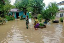 Banjir Rendam Belasan Rumah di Baran Karimun