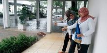 Banjir Kepung Istana Presiden di Medan Merdeka 