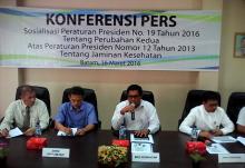 Mulai 1 April, BPJS Batam Mulai Terapkan Perpres 19 Tahun 2016