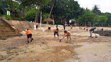 Limbah Minyak Hitam Berbahaya Cemari Pantai Timur Batam