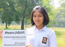 Tarissa Maharani Dewi, Sosok Pembawa Baki Pusaka Merah Putih