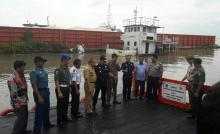 DJBC Khusus Kepri Hibahkan Dermaga Ponton Untuk Masyarakat Desa Parit