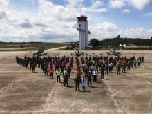 Atraksi Jet Tempur TNI AU Semarakkan HUT ke-190 Kota Batam