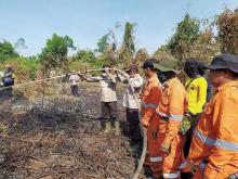 Meranti Darurat Kebakaran Lahan, Sudah 10 Hektare Terbakar