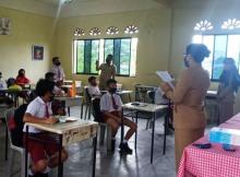 Sekolah di Karimun Mulai Buka, Satu Kelas Diisi Kurang dari 20 Murid