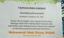 Unik, Bayi Ini Diberi Nama Muhammad Ahok Rizieq Shihab