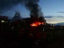 Korsleting Mesin Pendingin Jadi Pemicu Kebakaran RM DKampoeng Batam Centre