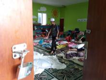 Kondisi Terkini Para Anak Yatim Panti Al-Jabar Bengkong di Pengungsian