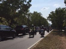 Macet! Polisi Olah TKP Kecelakaan Maut di Tiban 