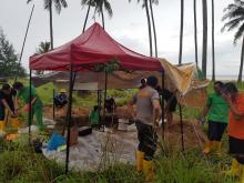 Warga Tanjung Bemban Kaget Temukan Tengkorak Manusia