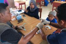 Cek Bebas Filariasis Sasar 71 Sekolah Dasar di Lingga