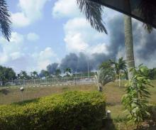 Kepulan Asap Hitam di Bandara Hang Nadim, Ternyata ini Penyebabnya