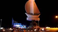 Pesta Tahun Baru di Tanjungbalai Karimun Sepi dari Kembang Api