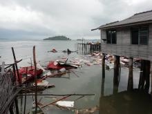 Puting Beliung Hancurkan Puluhan Rumah di Belakang Padang
