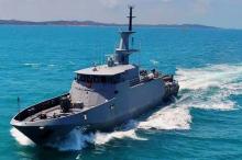 KRI Siwar-646 Temukan Yacht Sunrise Singapura yang Hilang Kontak