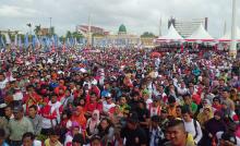 Jalan Santai HPN 2015 Benar-benar Banjir Hadiah