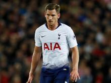 Tottenham Tanpa Jan Vertonghen Hingga Akhir Tahun
