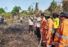 BPBD: Potensi Kebakaran Hutan dan Lahan di Meranti Nihil