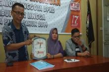 Hanya 13 Parpol Daftarkan Bacaleg ke KPU Lingga