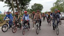 Batam Bersepeda Diapresiasi Plt Gubernur Isdianto