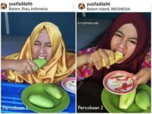Usai Bertemu Jokowi di Istana Negara, Gadis Batam Mukbang Mangga Justru Kesal