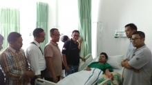 Tangan Kiri Tio Nyaris Putus Kena Begal di Batuaji