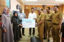 PT Flex Serahkan Bantuan Rp150 Juta untuk Korban Bencana di Sulteng