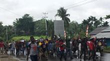 Aksi Tolak Rasisme di Sorong Papua Barat Berlanjut