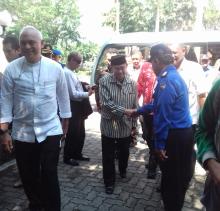 BJ Habibie Bernostalgia di Batam, Kunjungi Bekas Ruangan Kerja 